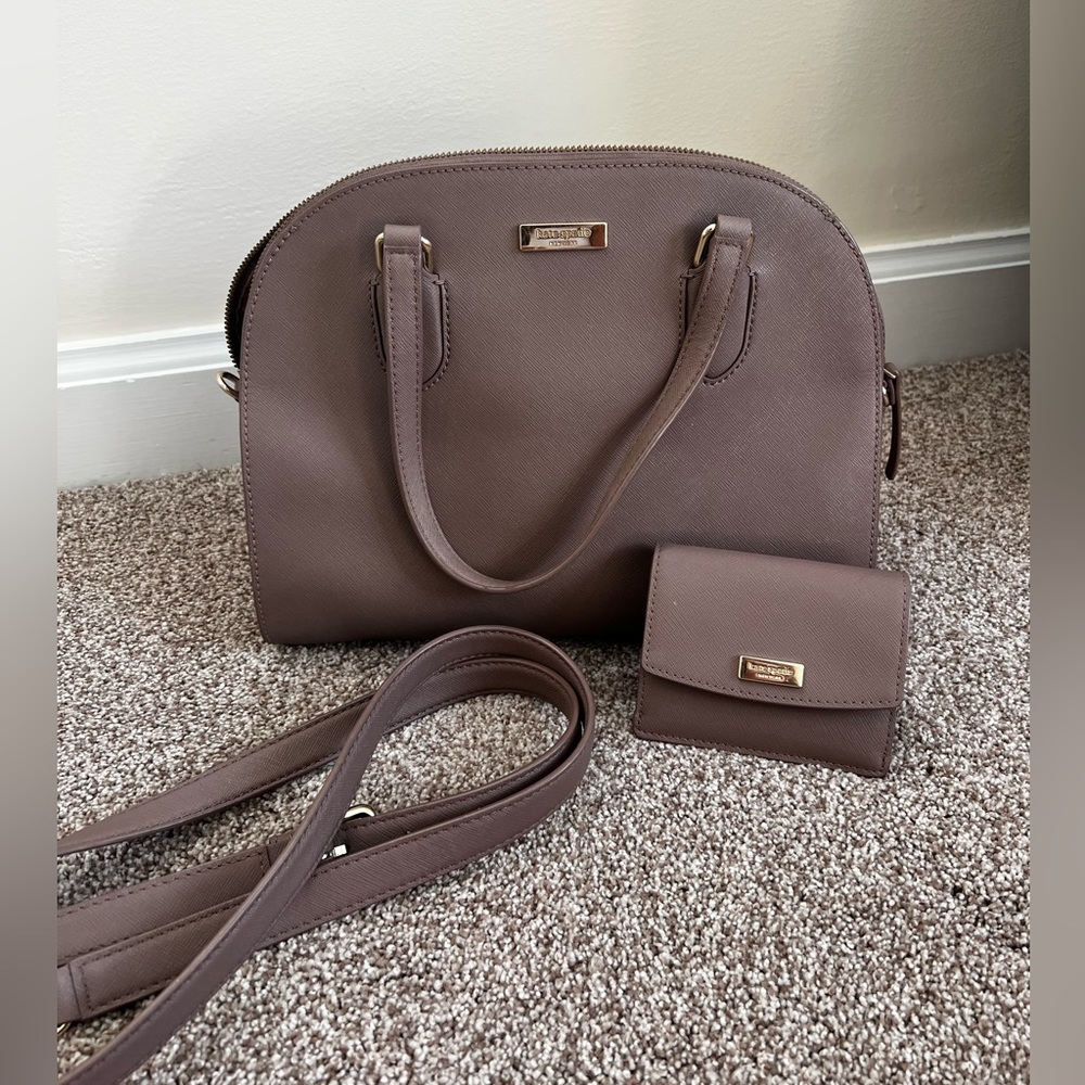 Kate Spade handbag and wallet.